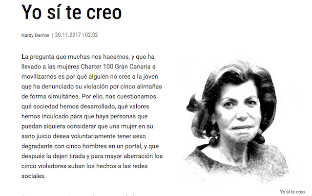 Charter100 Gran Canaria se pronuncia