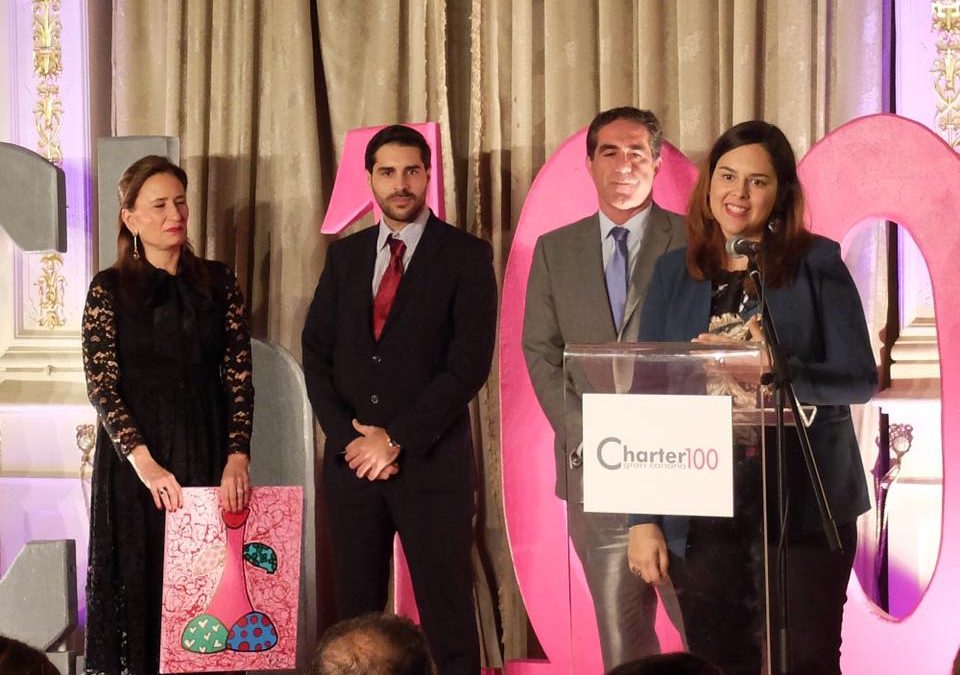 Premio Charter100 Trayectoria Profesional 2017,  Rosa Delia González