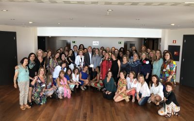 El presidente de Canarias acudió a la reunión mensual de Charter 100 Gran Canaria
