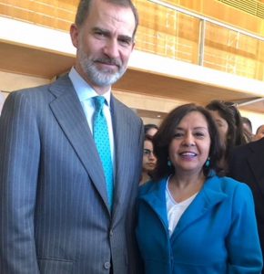 El Rey Felipe VI anunció el ganador del Premio Empresa Princesa de Girona.