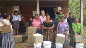 Aldeas pobres de Guatemala.