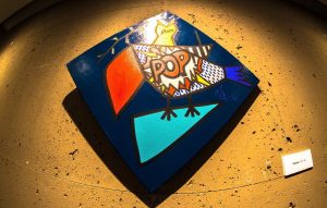 Una de las obras de nuestra compañera, Vesna Pop Art.