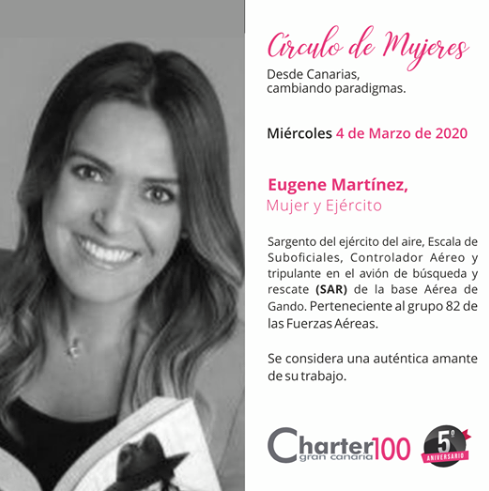 Eugene Martínez, mujer en el Ejército del Aire y escritora