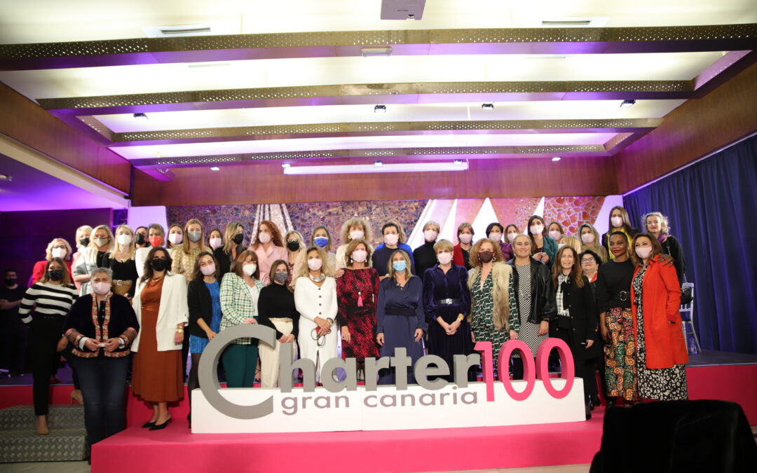 CHARTER 100 GRAN CANARIA CELEBRO EL 8 DE MARZO CON LA INTERVENCION DE 8 EXCELENTES MUJERES