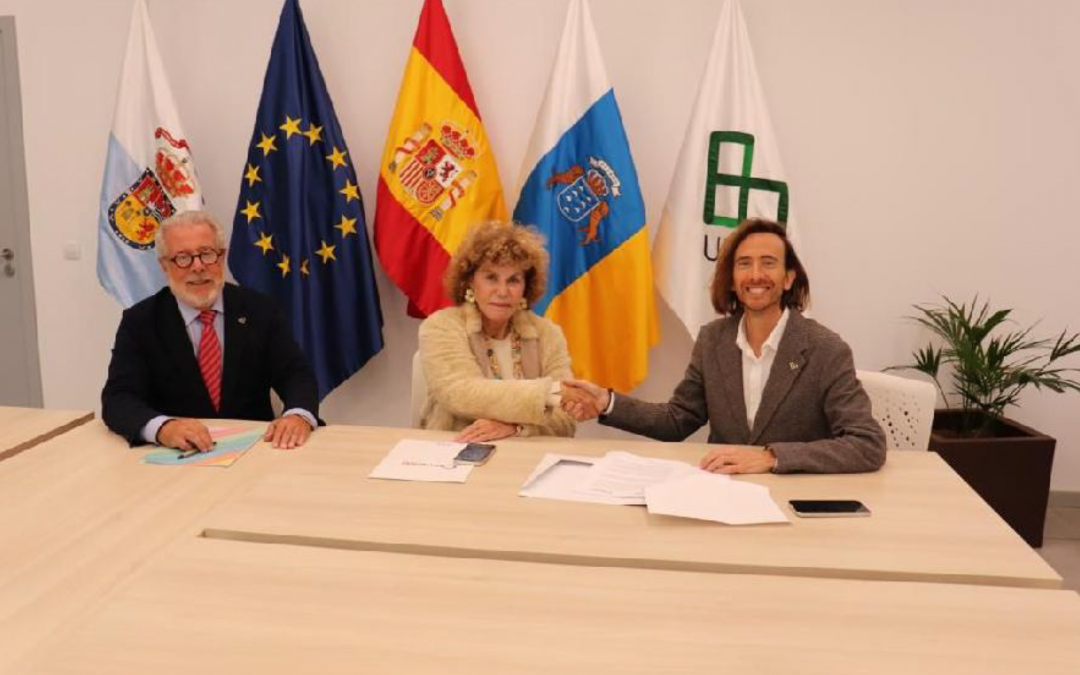 LA UNIVERSIDAD FERNANDO PESSOA CANARIAS Y CHARTER 100 GRAN CANARIA FIRMAN UN CONVENIO CON UN PROGRAMA DE BECAS PARA CURSAR EL GRADO EN TERAPIA OCUPACIONAL Y EL MASTER DE GESTION SANITARIA