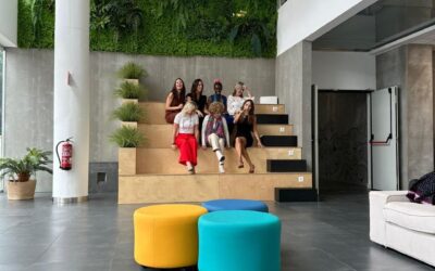 Visita de las nuevas instalaciones de Work in cholas en Gran Canaria